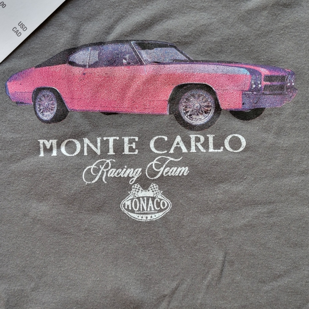 NWT Urban Outfitters Monte Carlo Baby Tee - Picture 2 of 4